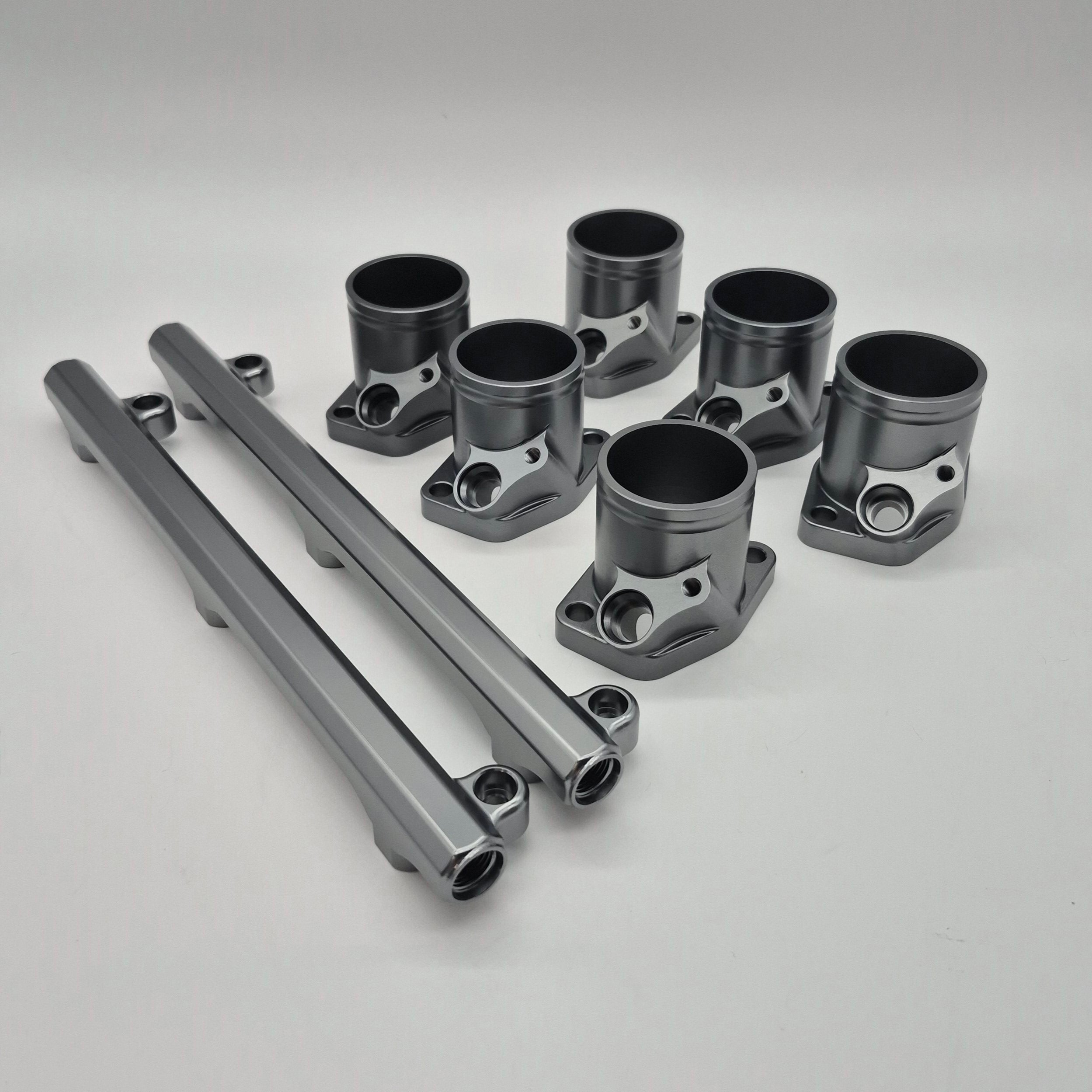 Porsche 911 EFI Conversion Adapter + Fuel Rail Kit (2.7 / 3.0 / 3.2 to 964/993 Manifold)