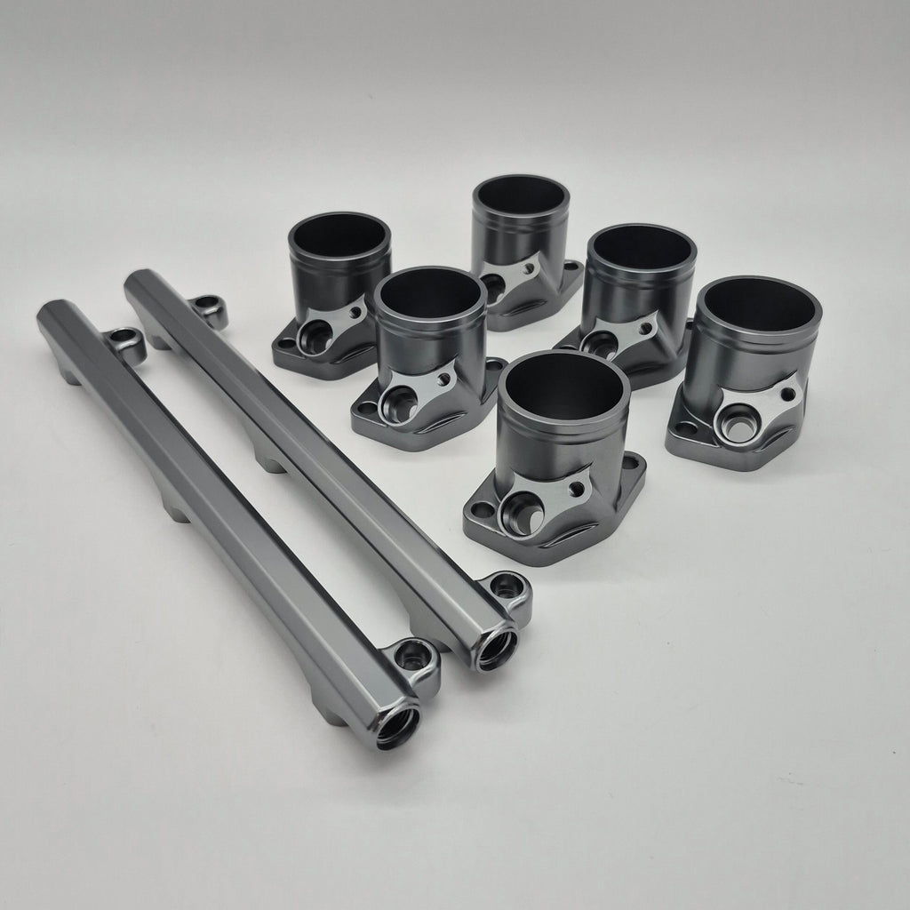 Porsche 911 EFI Conversion Adapter + Fuel Rail Kit (2.7 / 3.0 / 3.2 to 964/993 Manifold)