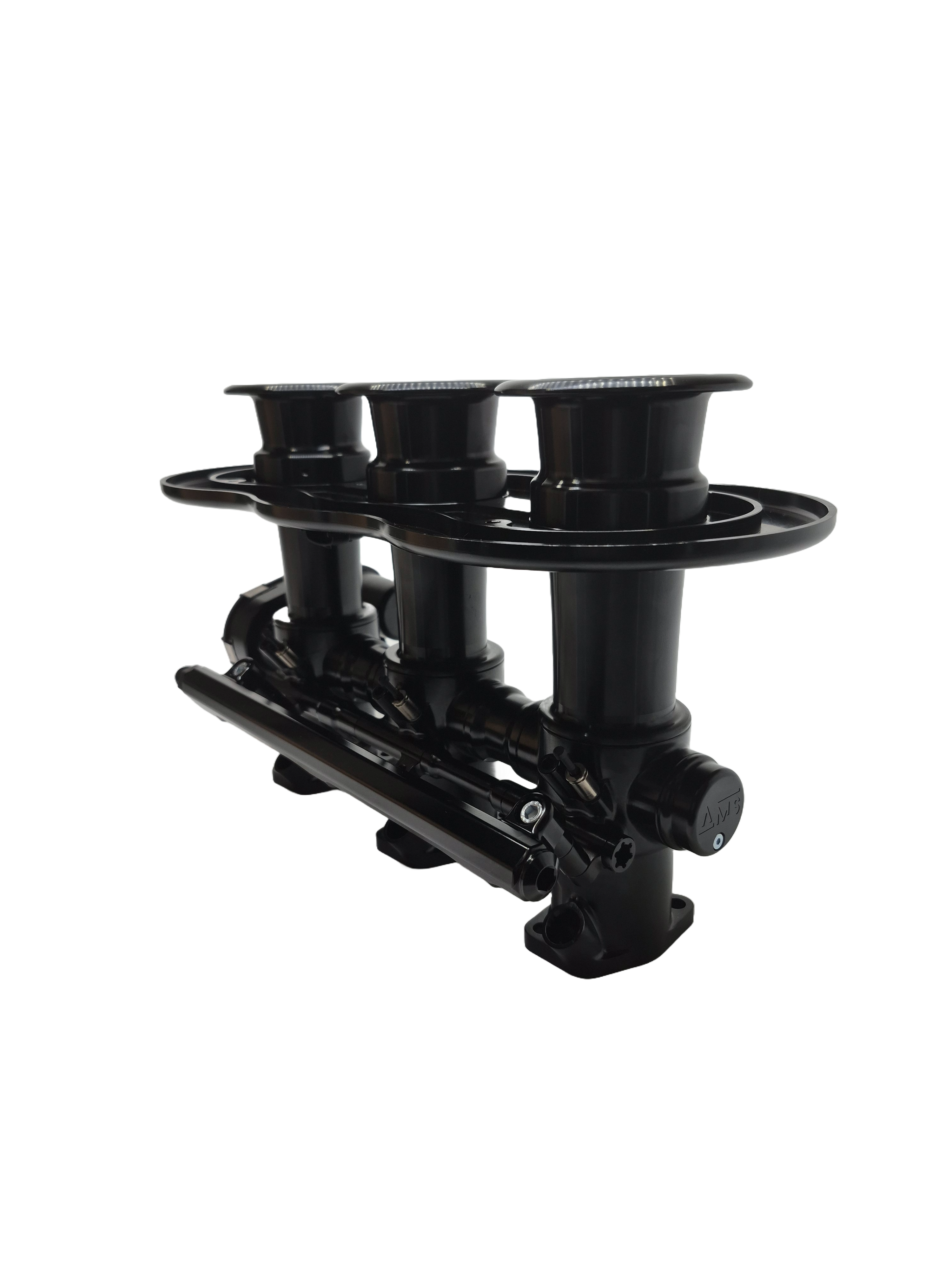 Adapt Motorsport Electronic Individual Throttle Body Kit (eITB) for classic Porsches. We are setting the benchmark in innovation, there are no direct comparable products in the market, and it is the cleanest, most simple and discrete system available.

Available in 2 bolt for 2.7, 3.0, 3.2 engines and 3 bolt for 964/993 3.6 engines in a variety of sizes and adapter options for almost every intake system available on the market. Compact, precision engineered to very tight tolerances for perfect operation eas