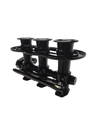 Adapt Motorsport Electronic Individual Throttle Body Kit (eITB) for classic Porsches. We are setting the benchmark in innovation, there are no direct comparable products in the market, and it is the cleanest, most simple and discrete system available.

Available in 2 bolt for 2.7, 3.0, 3.2 engines and 3 bolt for 964/993 3.6 engines in a variety of sizes and adapter options for almost every intake system available on the market. Compact, precision engineered to very tight tolerances for perfect operation eas