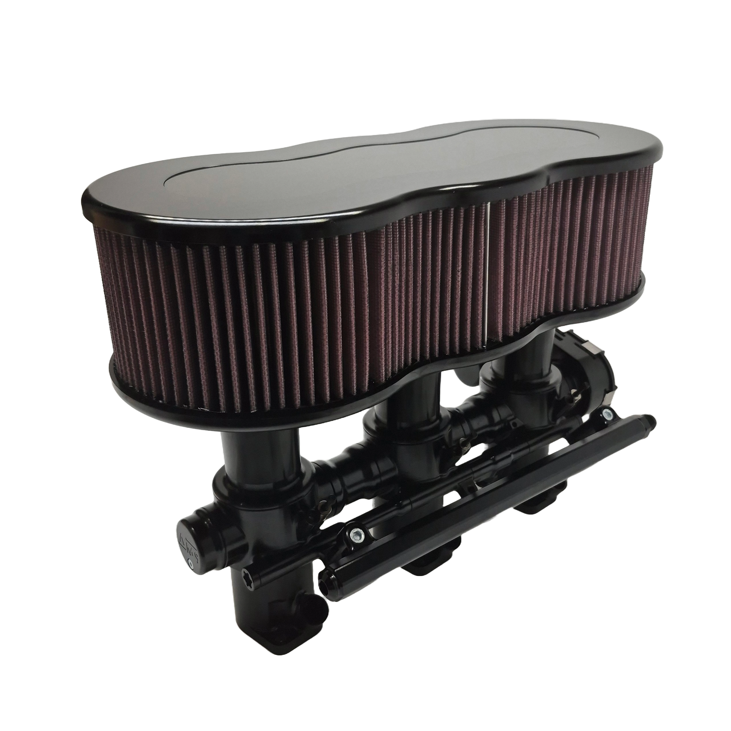 Adapt Motorsport Electronic Individual Throttle Body Kit (eITB) for classic Porsches. We are setting the benchmark in innovation, there are no direct comparable products in the market, and it is the cleanest, most simple and discrete system available.

Available in 2 bolt for 2.7, 3.0, 3.2 engines and 3 bolt for 964/993 3.6 engines in a variety of sizes and adapter options for almost every intake system available on the market. Compact, precision engineered to very tight tolerances for perfect operation eas